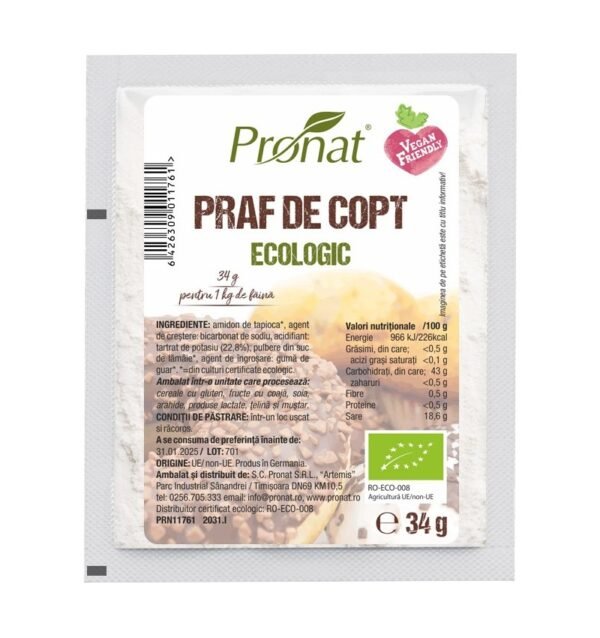 Praf de copt bio, 34g