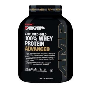 Gnc Pro Performance Amp Amplified Gold Proteina Din Zer Advanced Cu Aroma