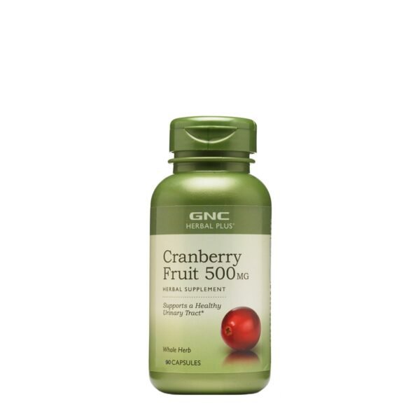 Gnc Herbal Plus Cranberry Fruit 500 Mg, Extract Din Fruct