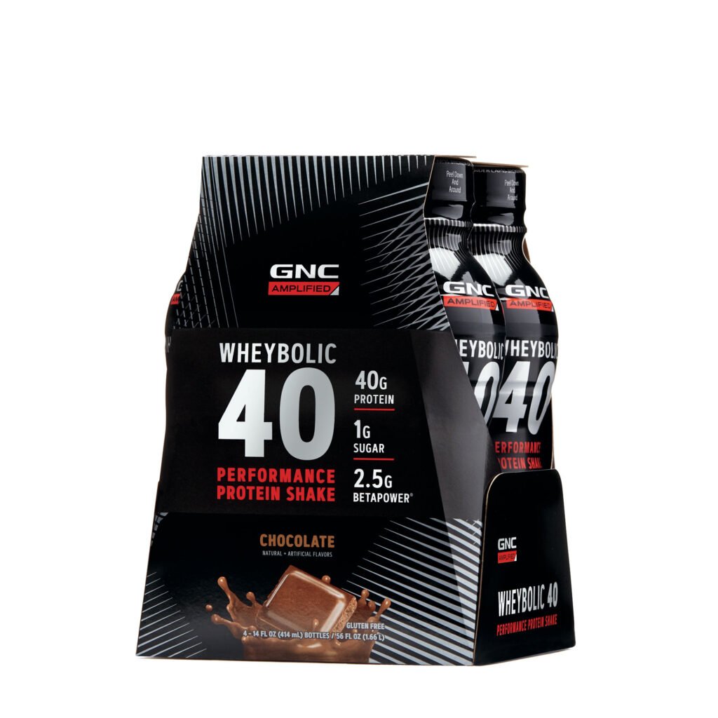 Gnc Amp Wheybolic 40, Shake Proteic Rtd Cu Aroma De