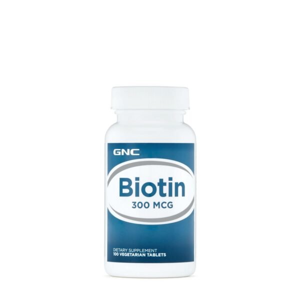 Gnc Biotin 300 Mcg, Biotina,