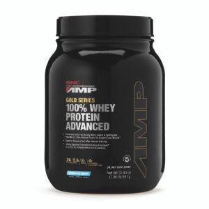 Gnc Amp Gold Series 100% Whey Protein Advanced, Proteina Din Zer, Cu