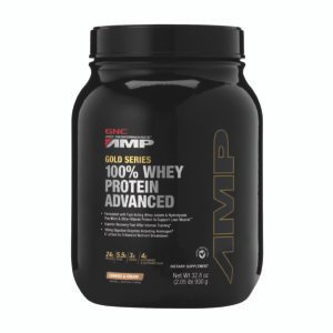 Gnc Amp Gold Series 100% Whey Protein Advanced, Proteina Din Zer, Cu Aroma De