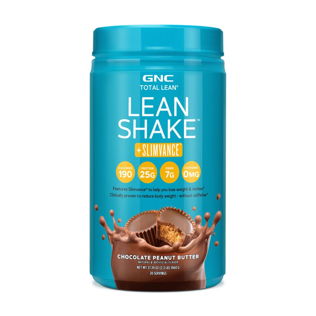 Gnc Total Lean Lean Shake + Slimvance, Shake Proteic Cu Slimvance, Cu Aroma De Ciocolata