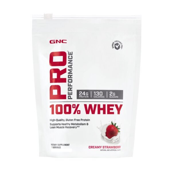 Gnc Pro Performance 100% Whey, Proteina Din Zer, Cu Aroma