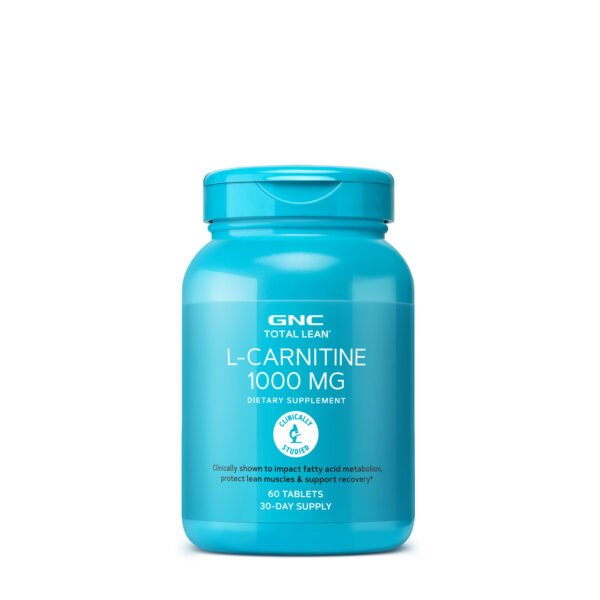 Gnc Total Lean L-carnitine, L-carnitina 1000 Mg,