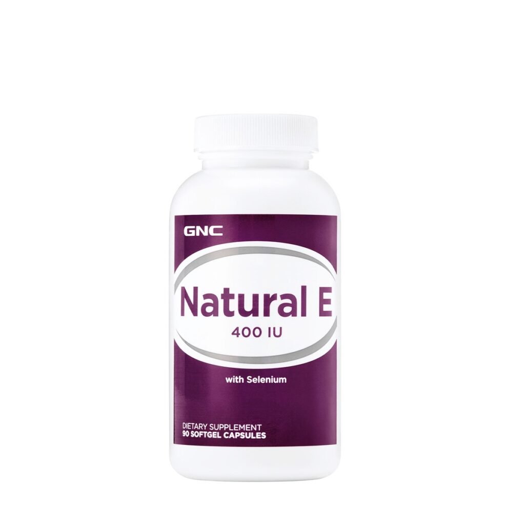 Gnc Natural E, Vitamina E Naturala 400 Ui Cu