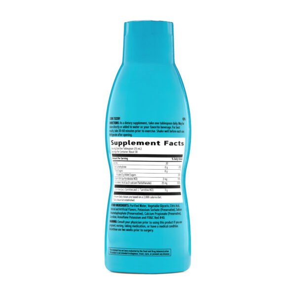 Gnc Total Lean Triple Strength L-carnitine Liquid, L-carnitina Lichida, Cu Aroma De Punch De Fructe, 473 Ml - imagine 2
