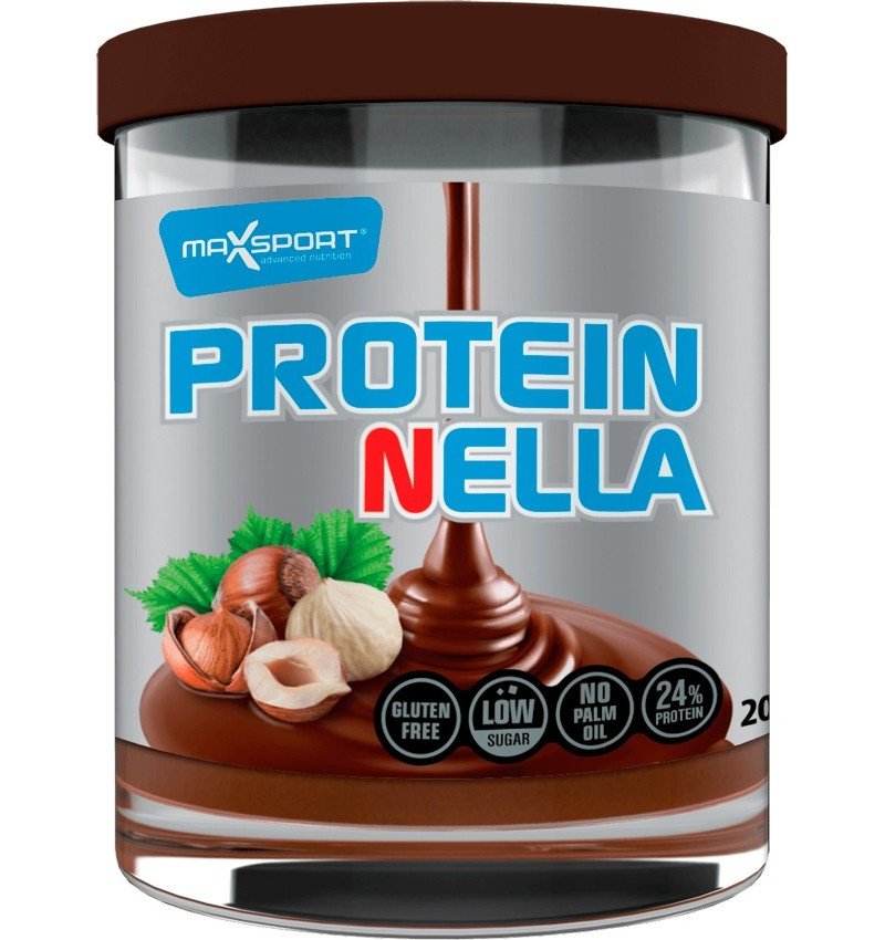 Protein Nella Crema de cacao cu alune si proteine,