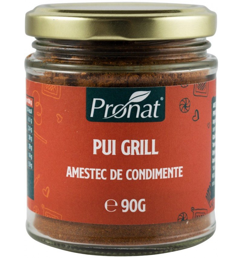 Pui grill, amestec de condimente,