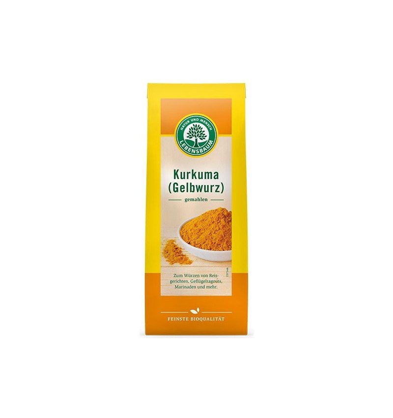 Pulbere de curcuma bio, 50g