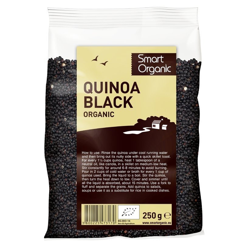 Quinoa neagra eco 250g Smart