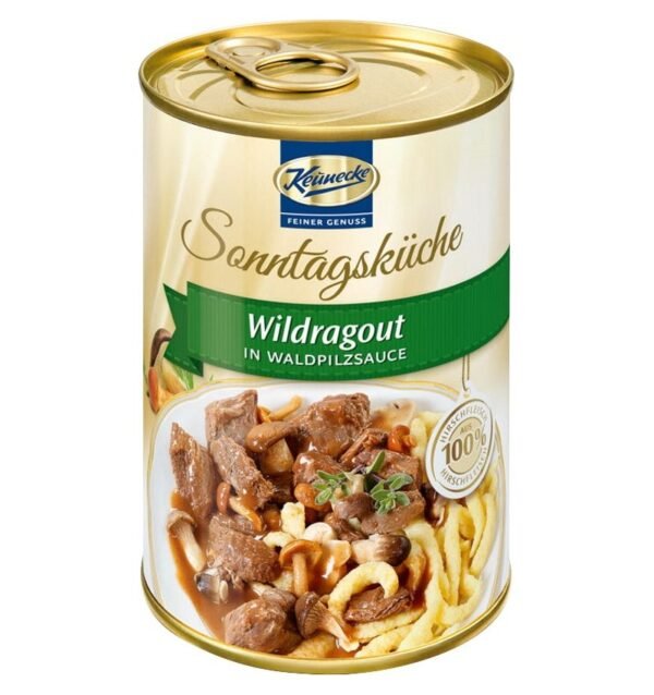 Ragu de vanat in sos de ciuperci