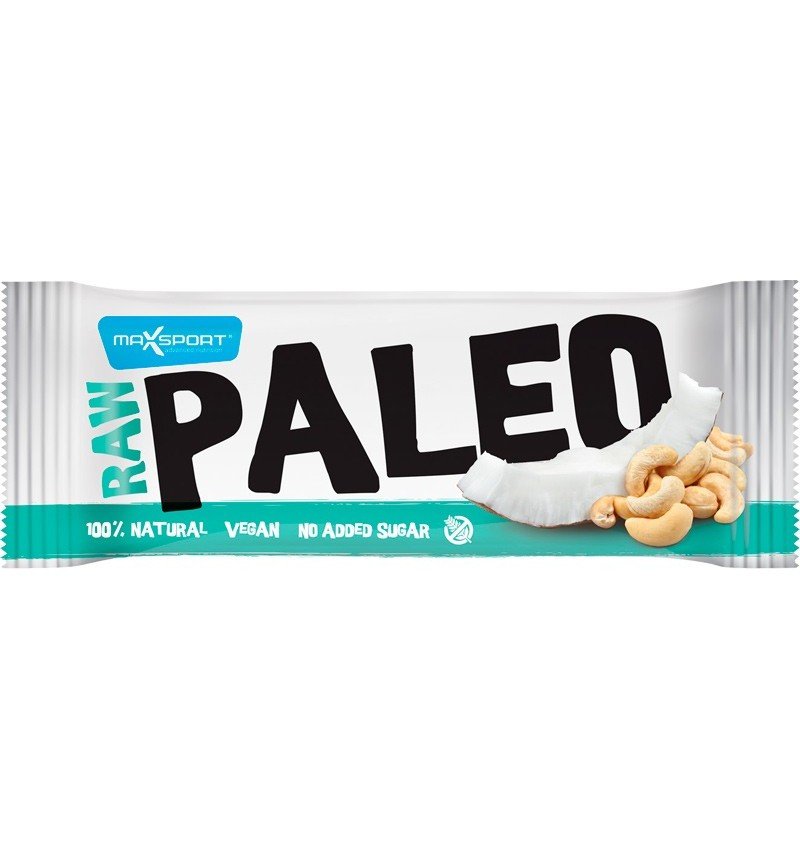 Raw Paleo Baton proteic cu cocos si caju,