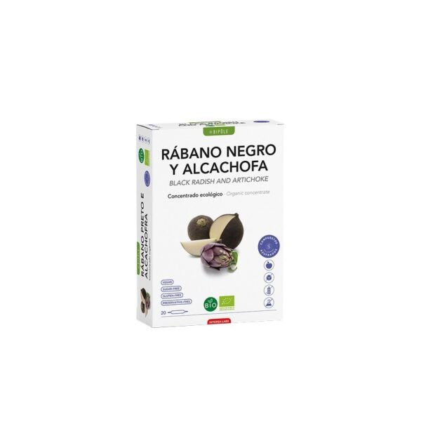 Ridiche neagra si anghinare bio, 200ml