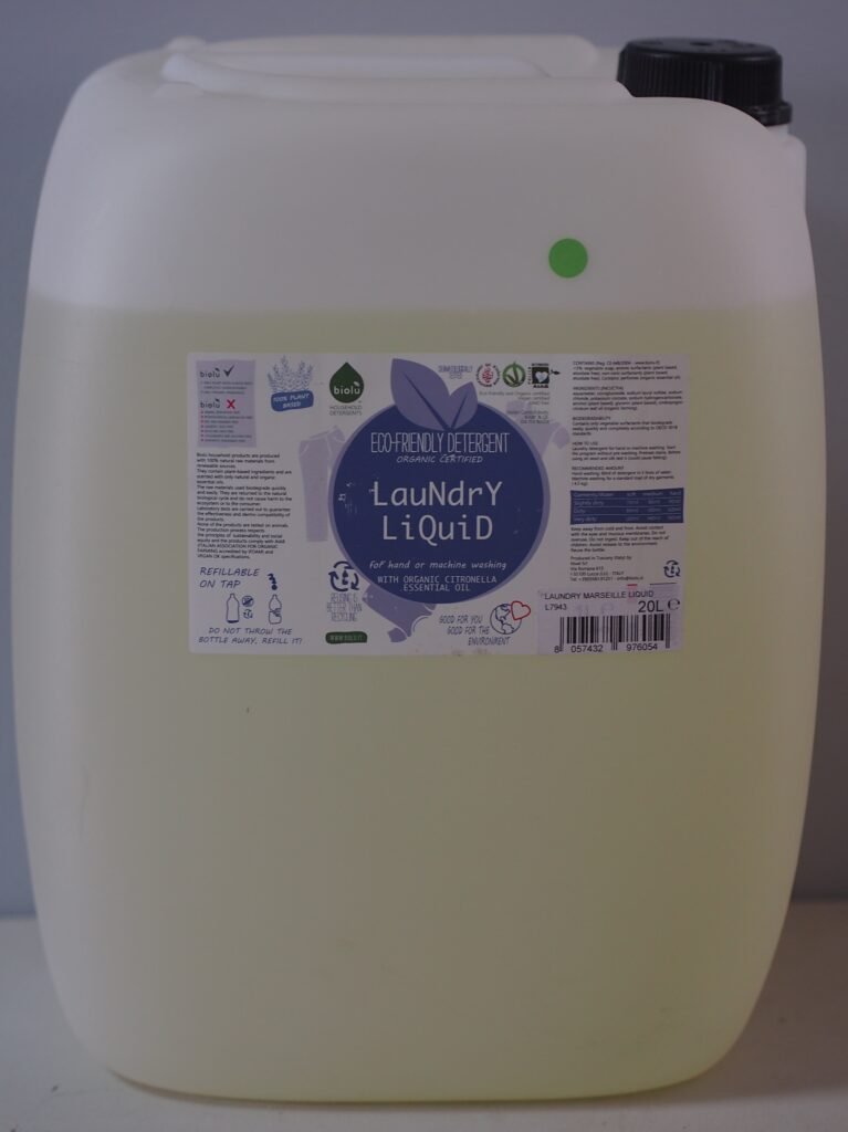 Biolu detergent ecologic vrac pentru rufe albe si