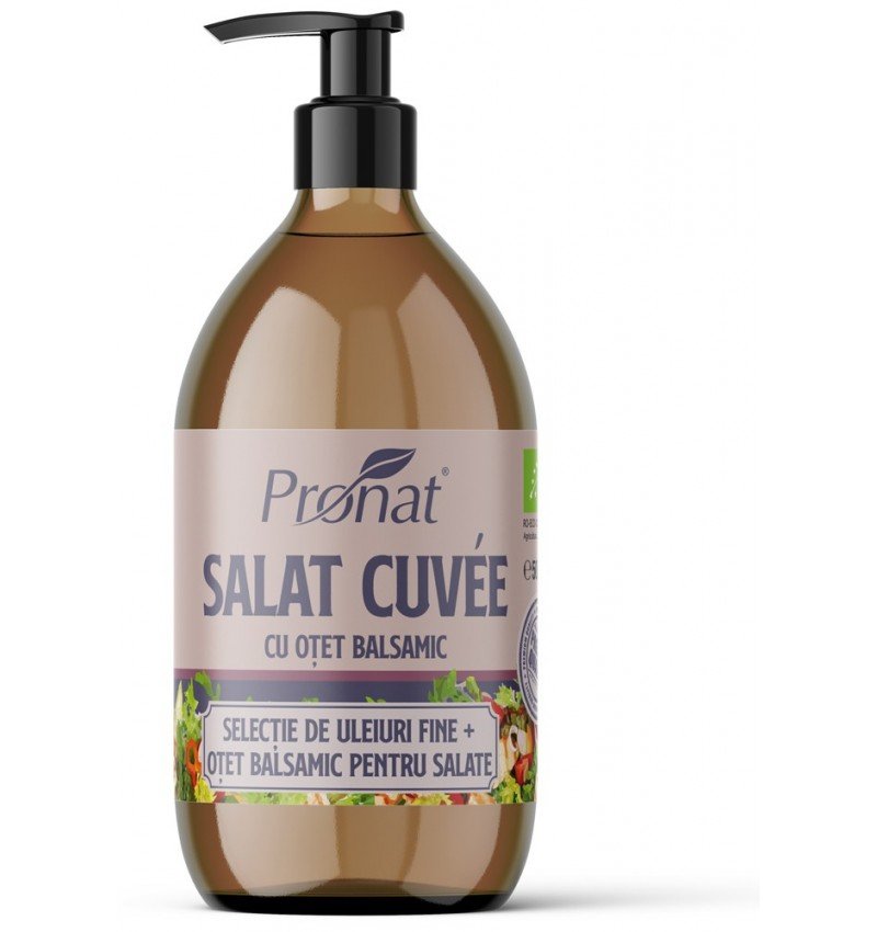 Salat Cuvée Selectie bio de uleiuri si otet balsamic pentru