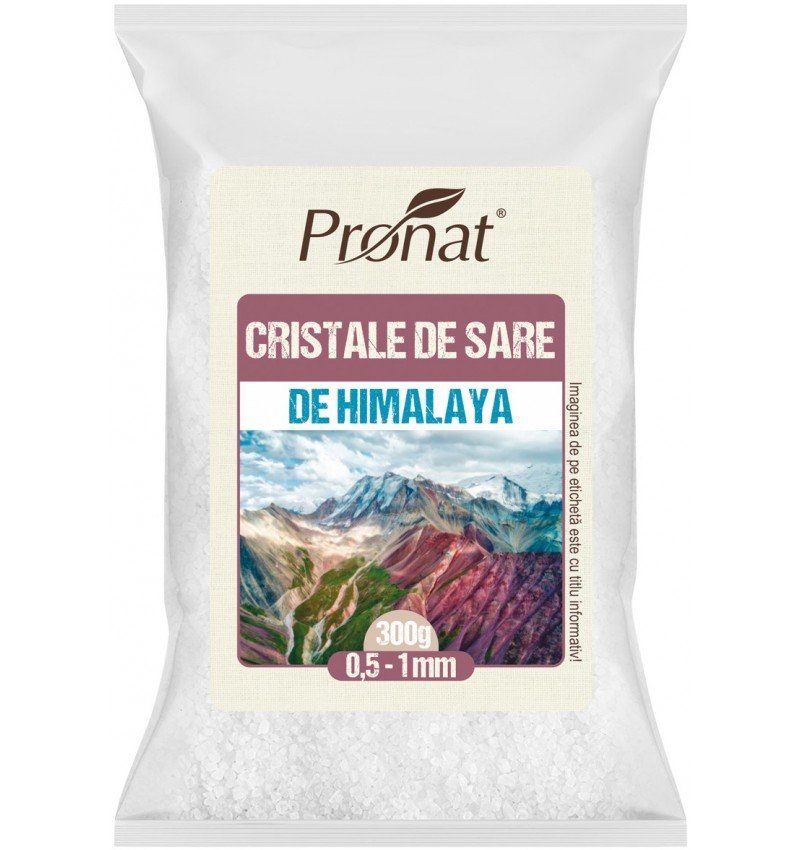 Sare cristalina de Himalaya, 300g