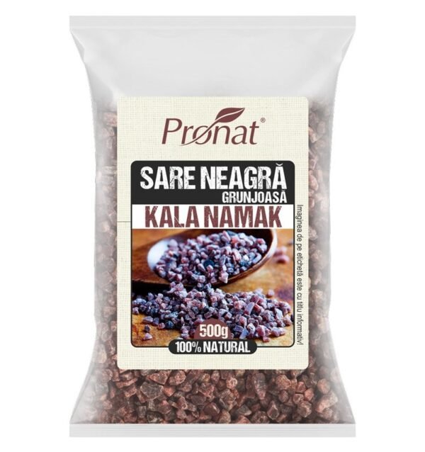 Sare neagra grunjoasa Kala Namak,