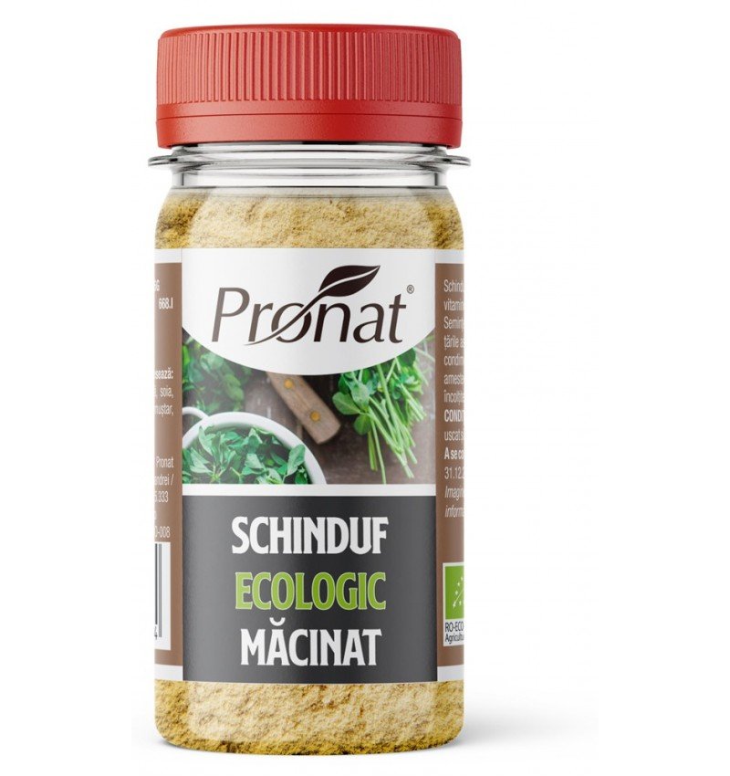 Schinduf macinat, bio, 45g