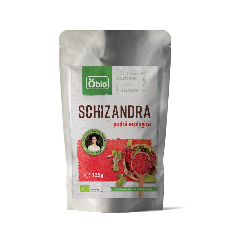 Schizandra pulbere raw eco 125g