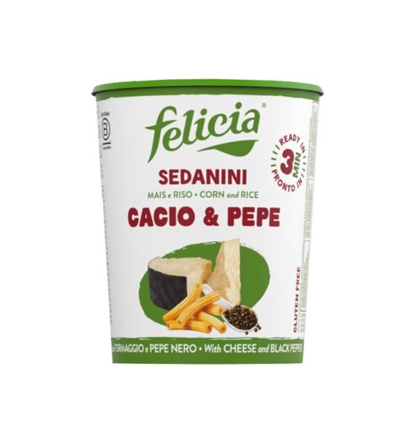 Sedanini fara gluten din porumb si orez Cacio &