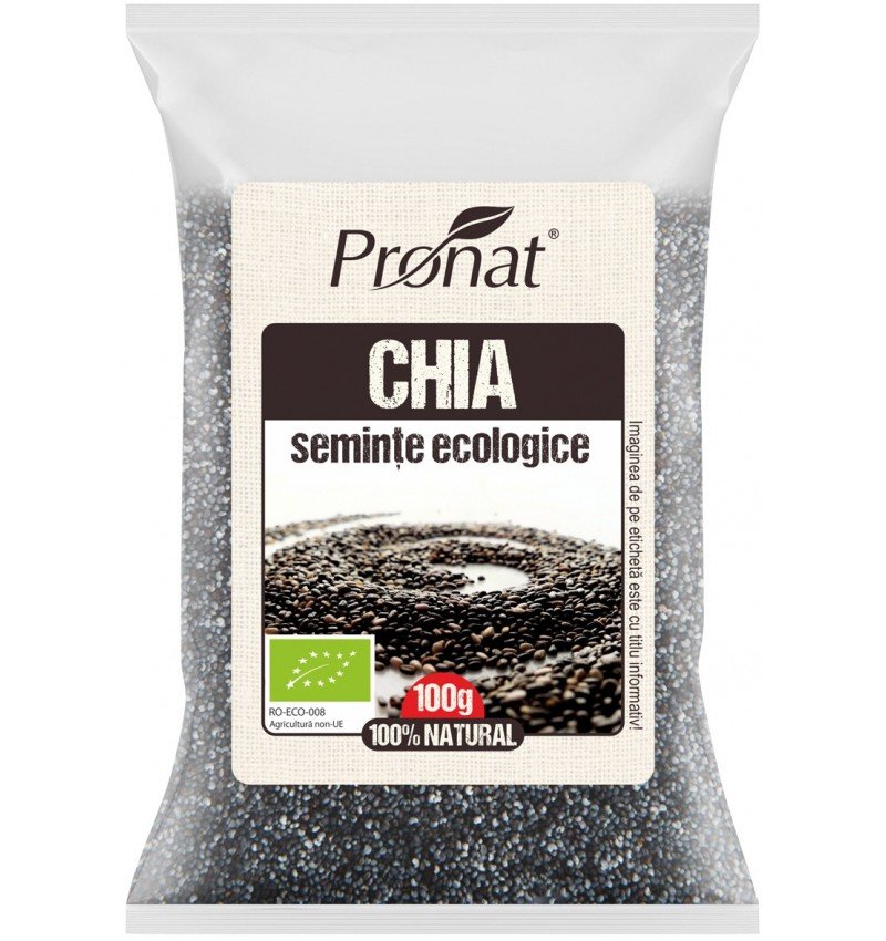 Seminte de chia bio, 100g