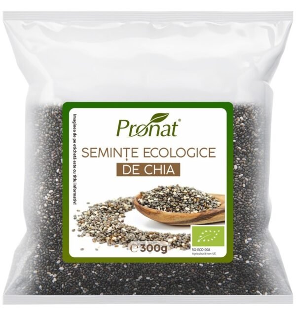 Seminte de chia bio, 300g