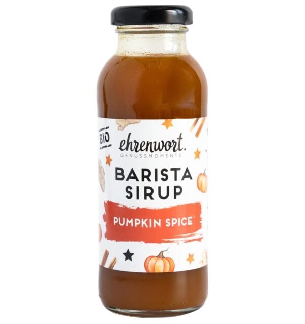 Sirop bio barista de dovleac,