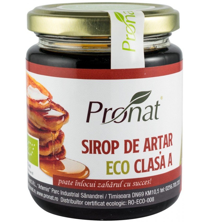 Sirop bio de artar, clasa A,