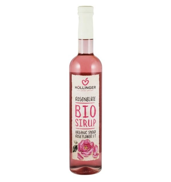 Sirop bio de trandafiri, 500ml