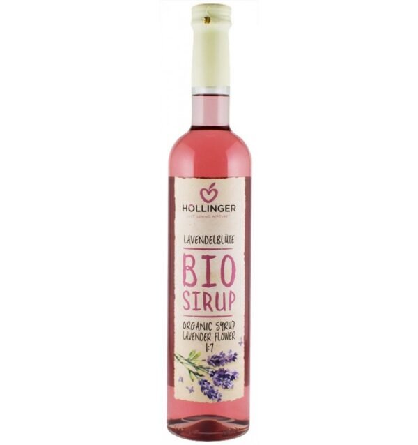 Sirop bio din flori de lavanda,