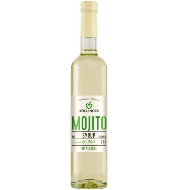 Sirop bio mojito 1:9 lime si menta, fara