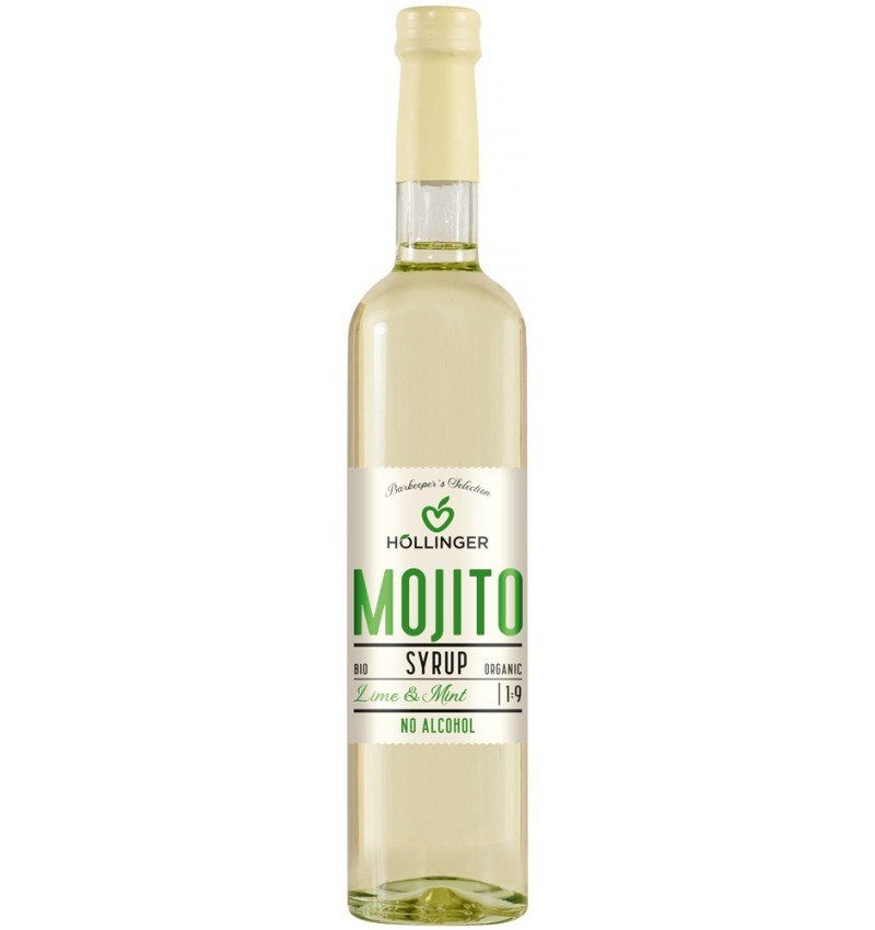 Sirop bio mojito 1:9 lime si menta, fara