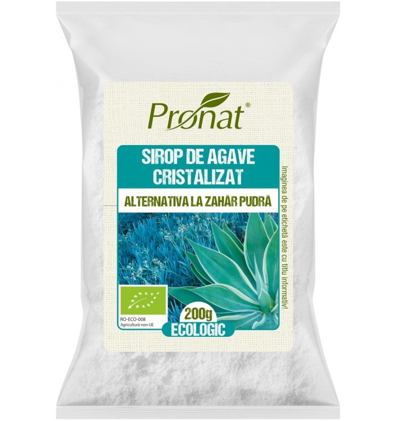 Sirop de agave cristalizat pudra, bio