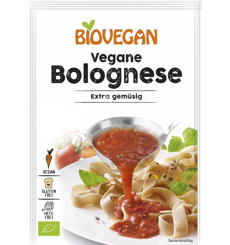 Sos bio Bolognese vegan, 33g