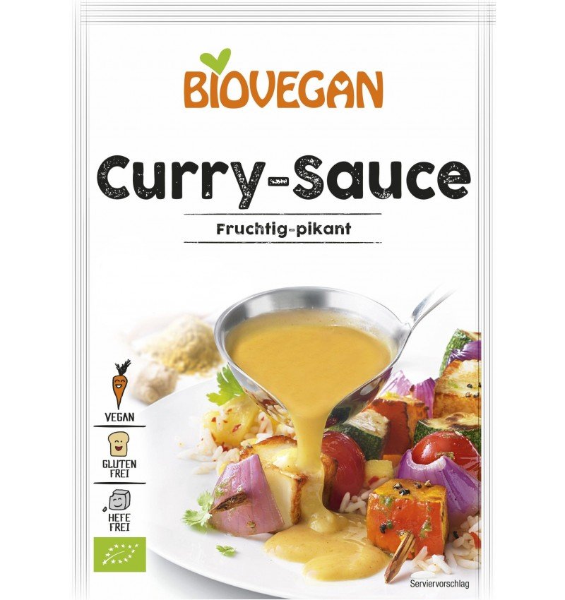 Sos bio de curry, fructat si picant,