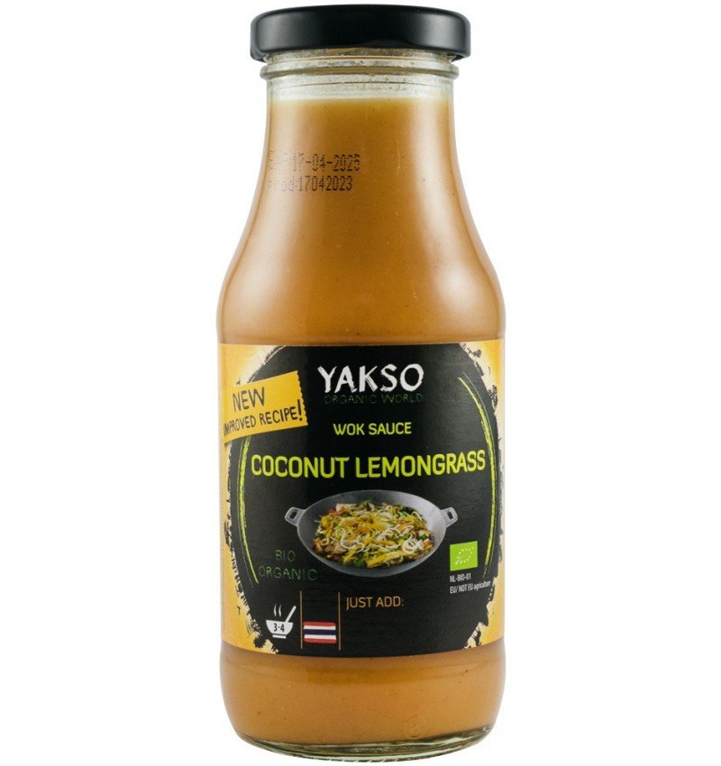 Sos bio pentru wok cocos si lemongrass,