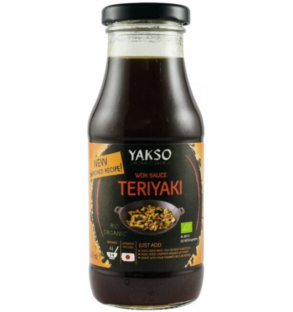 Sos bio pentru wok Teriyaki,