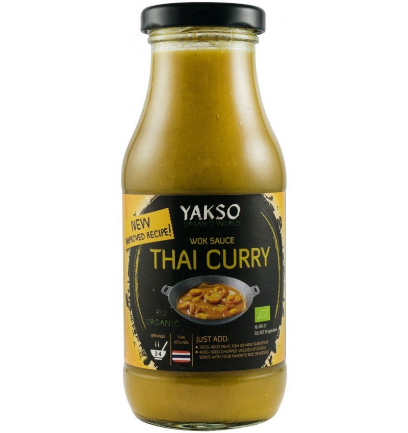 Sos bio pentru wok Thai Curry,