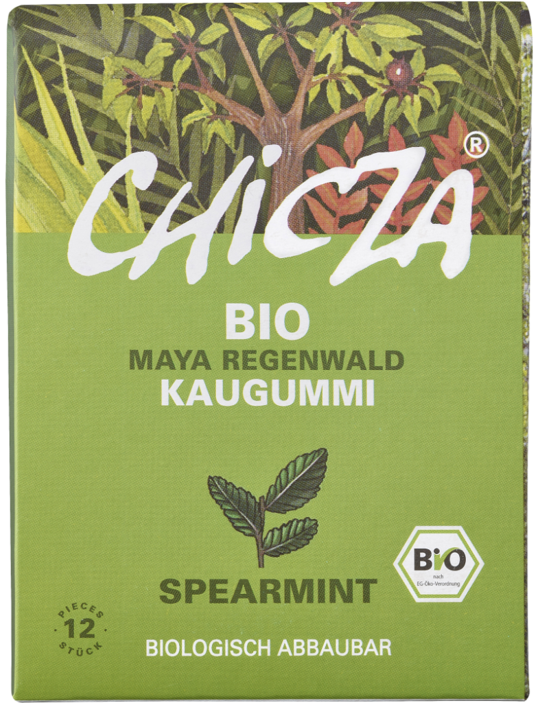 Guma de mestecat spearmint bio