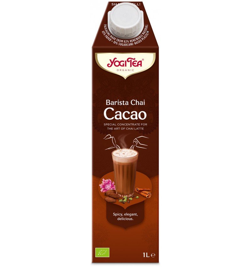 Specialitate concentrata bio de ceai Barista Chai cu cacao,