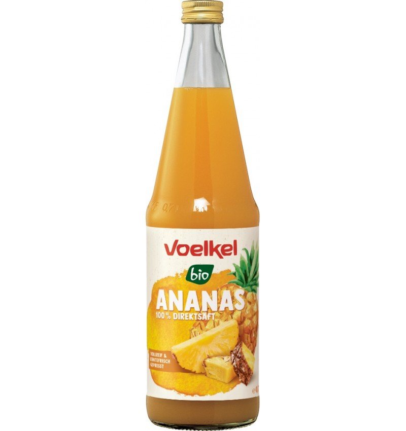 Suc bio de ananas, 700ml