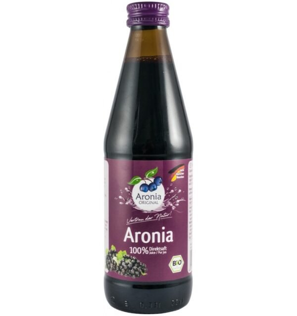 Suc bio pur de aronia, 0,33l