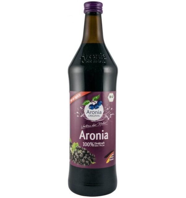 Suc bio pur de aronia, 100% suc,