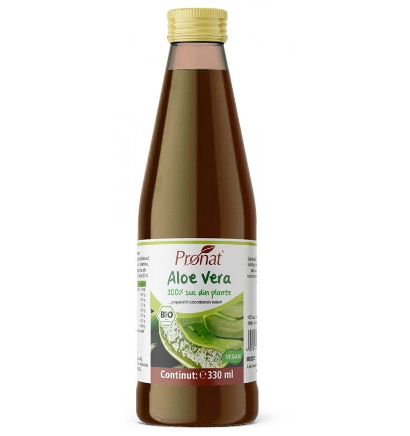 Suc de aloe vera 100%, bio,