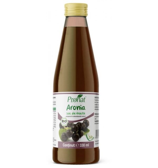 Suc de aronia 100%, bio,