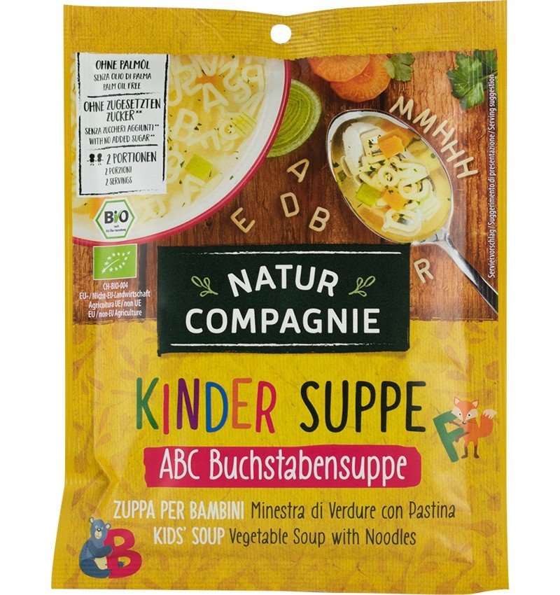 Supa alfabet, bio, 50g Natur