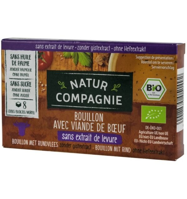 Supa bio cu carne de vita, 80g
