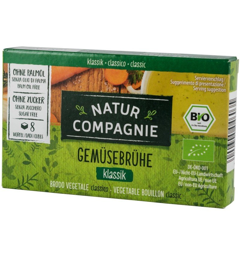 Supa bio de legume, 8 cuburi